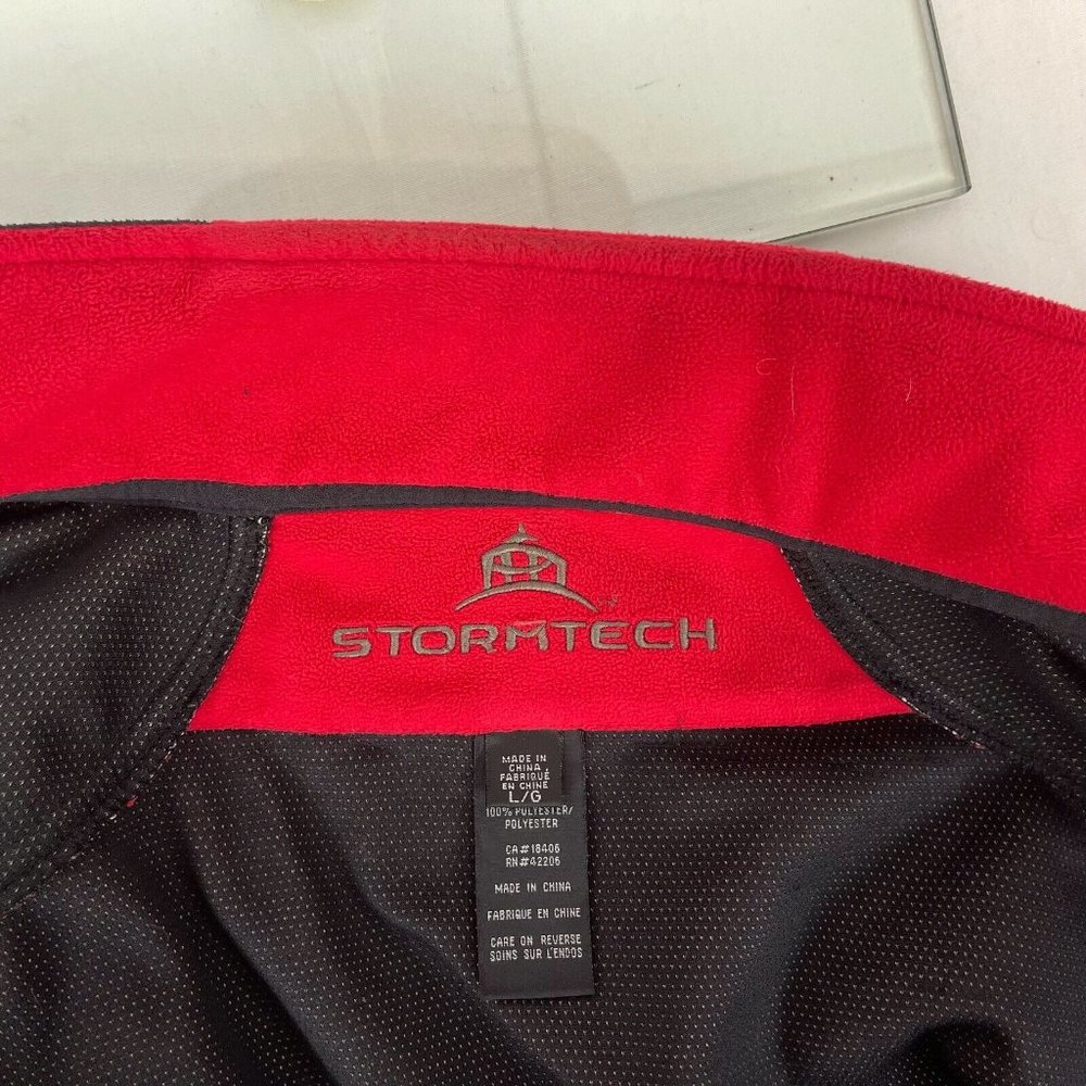 Stormtech Performance Fleece Jacket Full Zip Red … - image 6